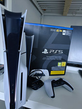 Sony PlayStation 5 Slim Mit Laufwerk 825 GB Weiß/Schwarz mit DualSense …