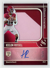 Silhouette Auto Holo Silver 12/15 2025 #SA-KRL Keelon Russell - Alabama - Como nuevo