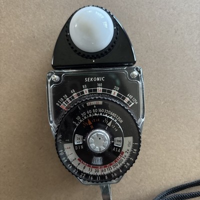 Sekonic L-398 Deluxe Exposure Light Meter Analog Japan - Not Tested w/ Case