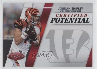 2010 Certified Potential Red 49/100 Jordan Shipley #11 Rookie RC 0c2