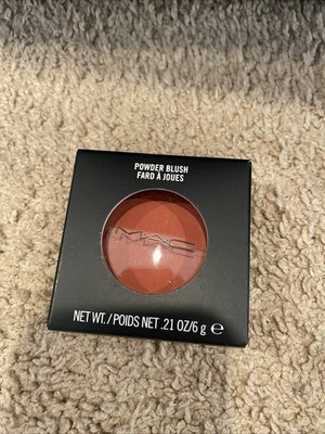 MAC Powder Blush ~ BURNT PEPPER ~ Full Size 0.21oz / 6g ~ New in Box