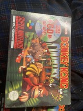 Donkey Kong Country Super Nintendo SNES Game Cartridge PAL Version