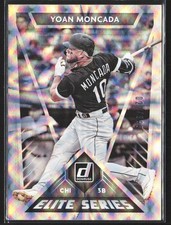 2020 Donruss #E-13 Yoan Moncada Elite Series Rapture