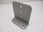 (1) Vertical Pontoon Boat Trailer Bunk Bolster L Bracket / 5" by 6" Aluminum
