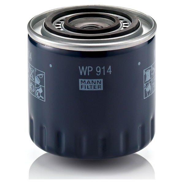 Mann-Filter ÖLfilter WP 914 FüR Renault Espace III JE0_ Laguna I B56_ 556_-image