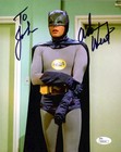 ADAM WEST HAND SIGNED 8x10 COLOR PHOTO    GREAT POSE AS BATM