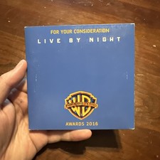 Live By Night DVD FOR YOUR CONSIDERATION FYC Ben Affleck Zoe Saldana Elle Sienna