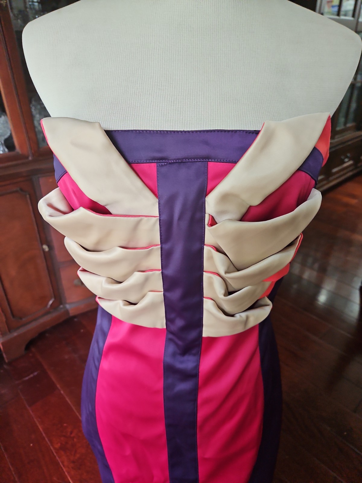 Rare Vtg NWT's Corset Dress wiggle strapless & straps Karen Millen UK 10 / USA 6 image 4