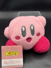 TOMY Nuiguru Knit Hovering Kirby Pink Plush 6"