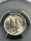 1944-S Mercury Dime PCGS MS-66FB Silver 10C San Francisco Mint Full Bands