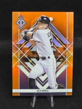 ICHIRO 2025 TOPPS TRANSCENDENT ICONS CHROME ORANGE REFRACTOR 25/25 Bookend #69
