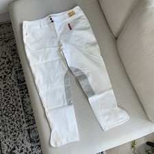 The Tailored Sportsman Trophy Hunter Mid Rise Breech White 36R NWT