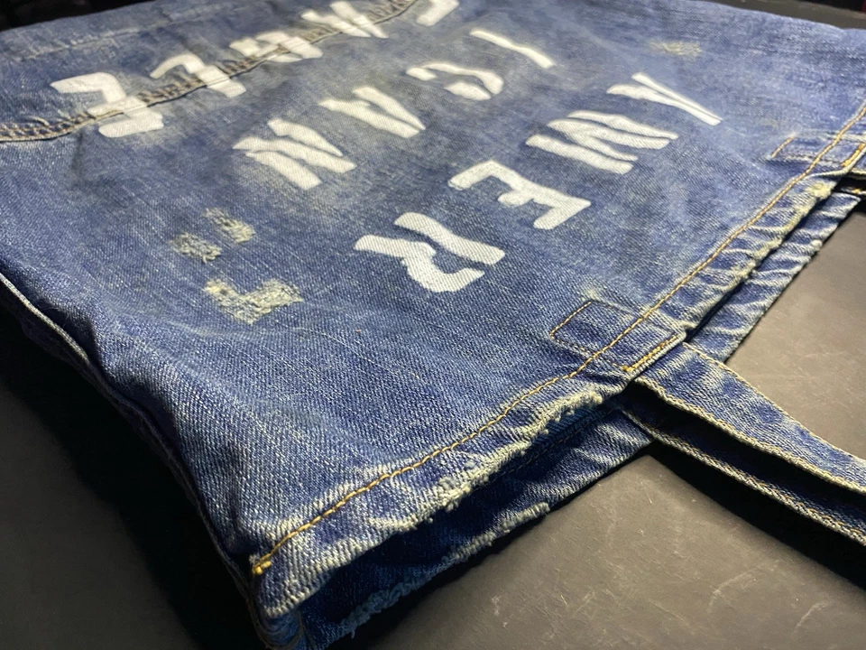 American Eagle джинсовой ткани сумка с короткими ручками - Изображение 4 из 4