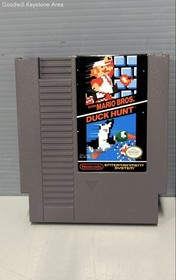 (B) Nintendo NES - Super Mario Bros. & Duck Hunt 2in1 Game Cartridge