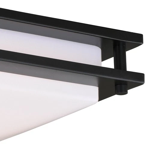 Vaxcel Lighting C0152 Horizon 12"W Integrated LED Flush Mount - Bronze - Picture 4 of 12