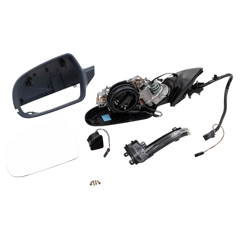 Espelho elétrico compatível com 2012-2016 A4 indicador de seta memória aquecida dobra de energia - Imagem 2 de 4