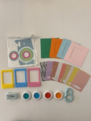 Fujifilm Instax Mini 9 Instant Camera + Accessories Frames Sticker Lens Filters