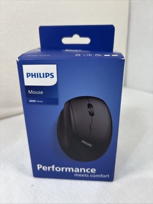 Philips SPK7628 Wireless Mouse Ergonomic Silent Optical USB-C Series 6000