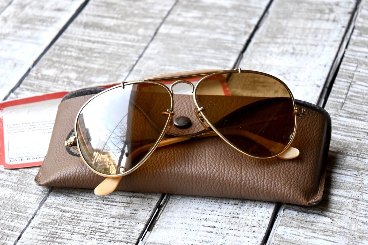 Vintage Sun Glasses Ray Ban The General 50 Anniversary USA Ray Ban