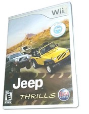 Nintendo Wii - Jeep Thrills Video Game w/Manual. Tested. GUC 