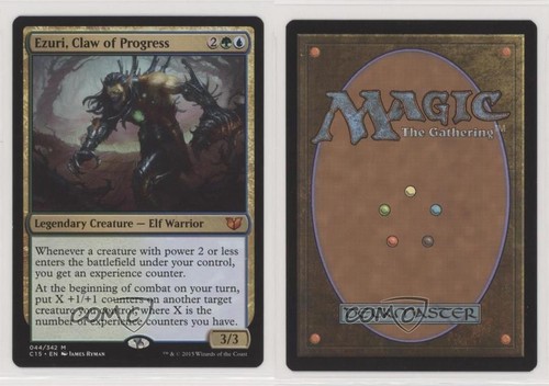 2015 Magic: The Gathering Commander Format Edition Ezuri Claw of Progress j7p - Picture 3 of 3
