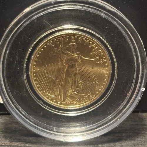 $5 American Eagle 2019, 1/10 oz Uncirculated .9167 fine gold (22 karat)
