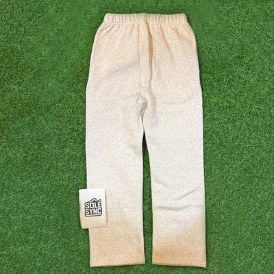 Fear Of God Essentials Sweatpants - SS22 Light Oatmeal - Men's Cotton Fleece, Multiple Sizes (XXS-XXL)