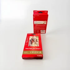 Canon PP-201 Photo Paper Plus Glossy II, 4x6 inch - 100 Sheets New In Box