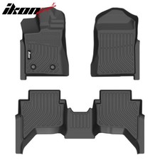 Fits 24-26 Ford Ranger Supercrew Cab Wcarpet Flooring Tpe 3d Floor Mats Carpets