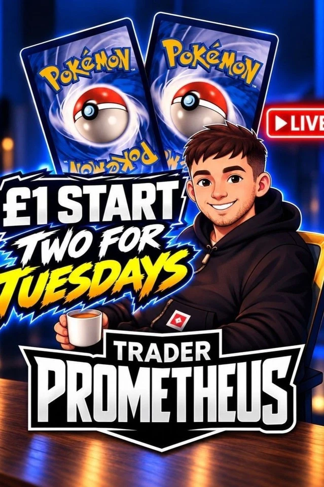 £1 START TWO FOR TUESDAYS! POKEMON SINGLES