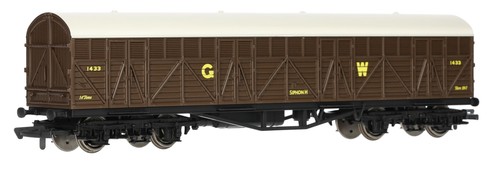 R6980 Hornby OO GWR Siphon H 1433 in GWR braun (gebraucht) | Zustand: Used