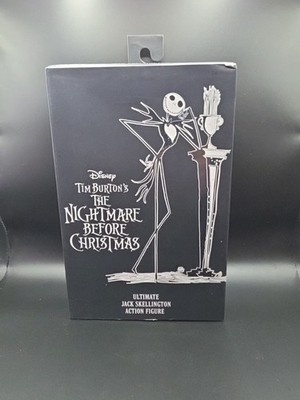 NECA TIM BURTON'S THE NIGHTMARE BEFORE CHRISTMAS ULTIMATE JACK SKELLINGTON RARE