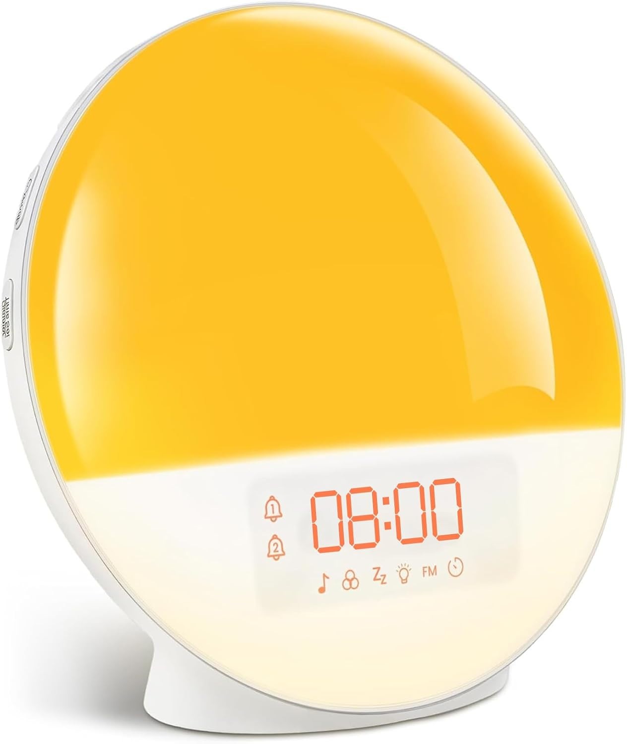 Natural Sunrise Alarm Clock/ Sleep Sound Machine/Bluetooth speaker Modern design