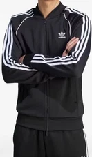 adidas Originals Adicolor Classics Primeblue SST Track Jacket Black GF0198 Men L