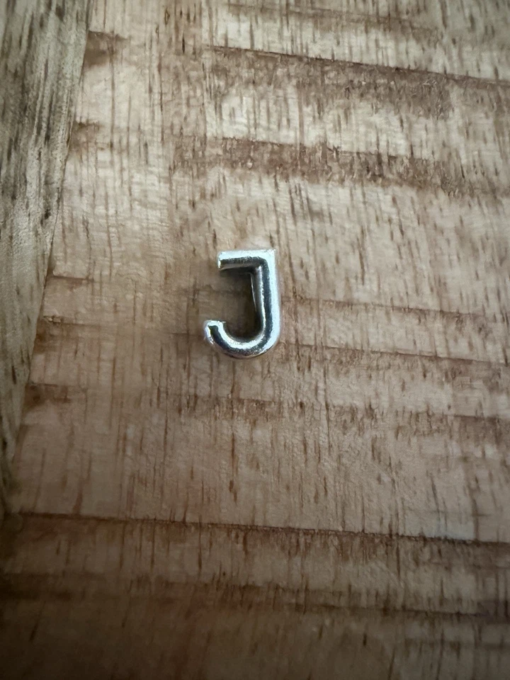 PANDORA Charm Buchstaben Anhänger 925 Sterlingsilber Buchstaben Alphabet Charms