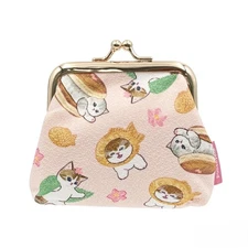 Marimocraft mofusand Clasp Mini Pouch, Japanese Sweets, Chirimen