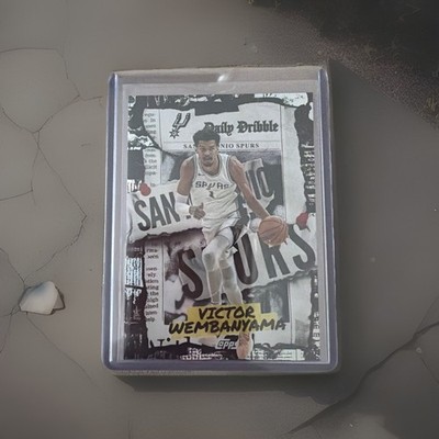 Victor Wembanyama 2025 Topps The Daily Dribble SP Insert Spurs #DD-11 