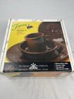 NEW in Box Fiesta Ware 4 Piece Place Setting Retired Chocolate 831 331 NIB