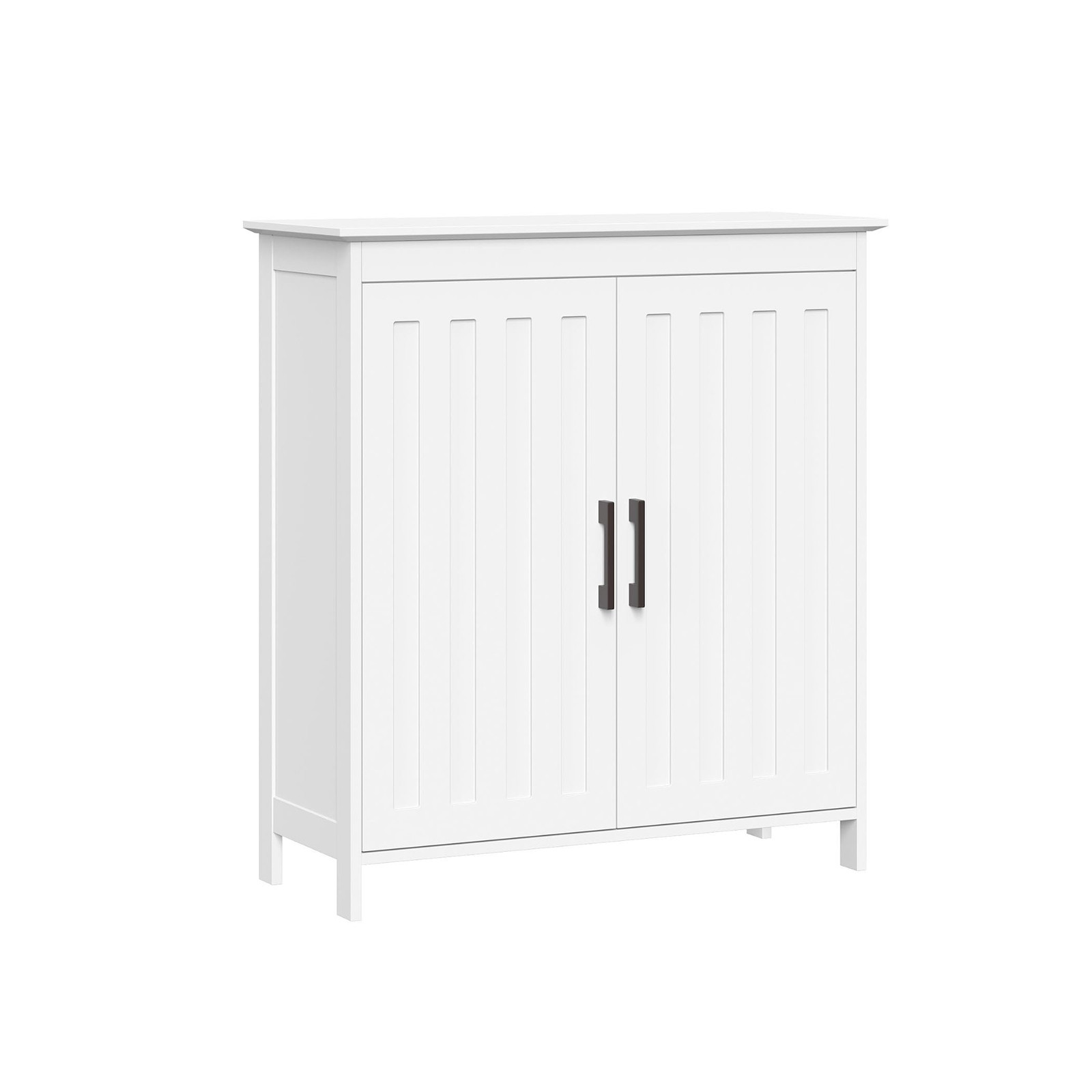 RiverRidge Monroe 2-Door Bathroom Floor Storage Cabinet with Shelves  