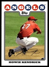 2008 Topps Howie Kendrick Los Angeles Angels #32