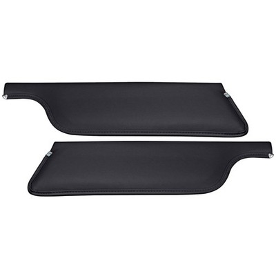 TMI Sun Visor Black Pair Coupe/Fastback Mustang 1969-1970