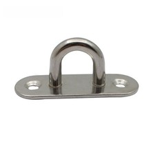 Stainless Steel Oval Door Buckle for Yacht Hardware and Rigging Systems