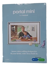 Facebook Portal 2nd Gen 8" Touch Screen Smart Display Alexa Video Calling