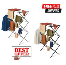 3-Tier Space-Saving Airer - Foldable Clothes Dryer
