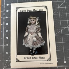 Easy Sew Designs BHD283 Brown House Dolls/Victorian Dress 13 - 14" Doll Uncut