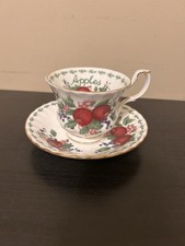 Royal Albert Apples Teacup And Saucer 1994
