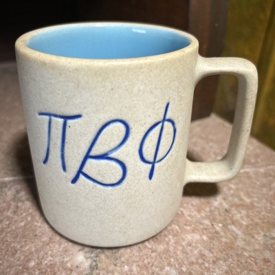 Vintage Pigeon Forge Pottery Stoneware Mud. Pi Beta Phi