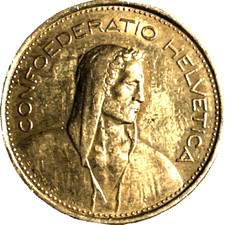 Swtzerland 5 Franks coin of 1968. rare.