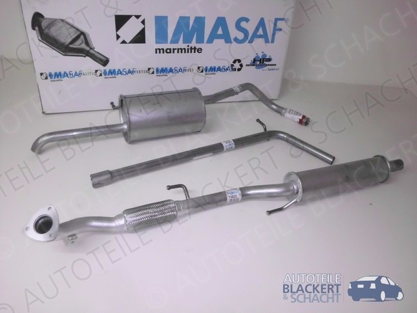 Imasaf Auspuffset Ab Kat für Seat Cordoba 1.2 (6L2) 2005-2009-image