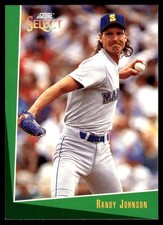 Randy Johnson 1993 Select #118 Mariners MLB READ FREE SHIPPING AutographDen